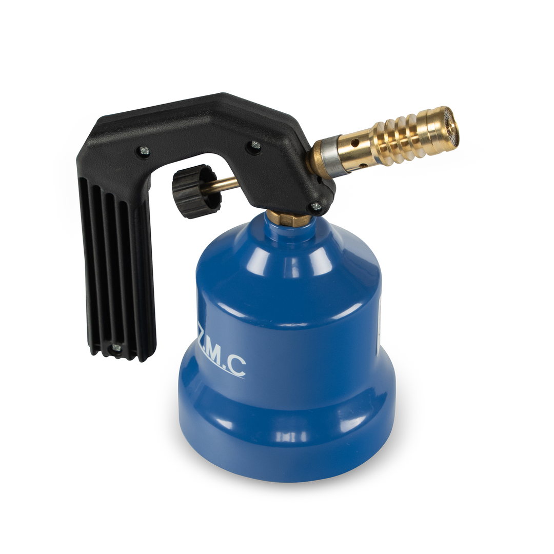Z.M.C Gasbrenner &amp; Flambierbrenner 2,2 kW mit einstellbarer Flamme | Lötbrenner mit Brenneraufsatz für Küche &amp; Handwerk, + optionale Kartuschen