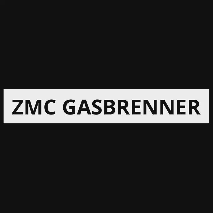 Z.M.C Gasbrenner &amp; Flambierbrenner 2,2 kW mit einstellbarer Flamme | Lötbrenner mit Brenneraufsatz für Küche &amp; Handwerk, + optionale Kartuschen