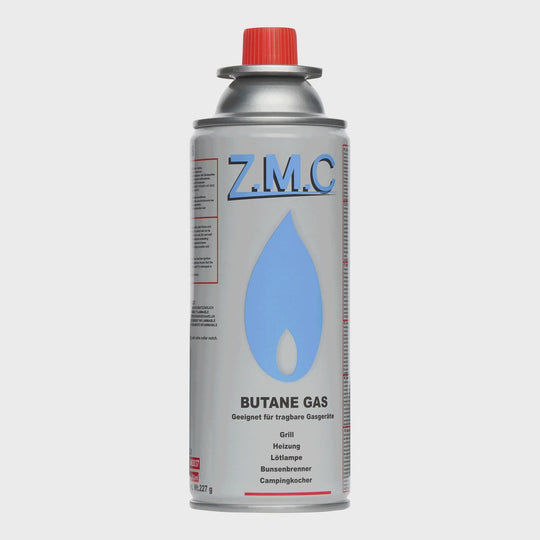 Z.M.C Gaskartusche 227g MSF-1a Bajonett Butan | Universal für Campingkocher, Gasheizung, Gasbrenner &amp; Unkrautbrenner – hohe Leistung